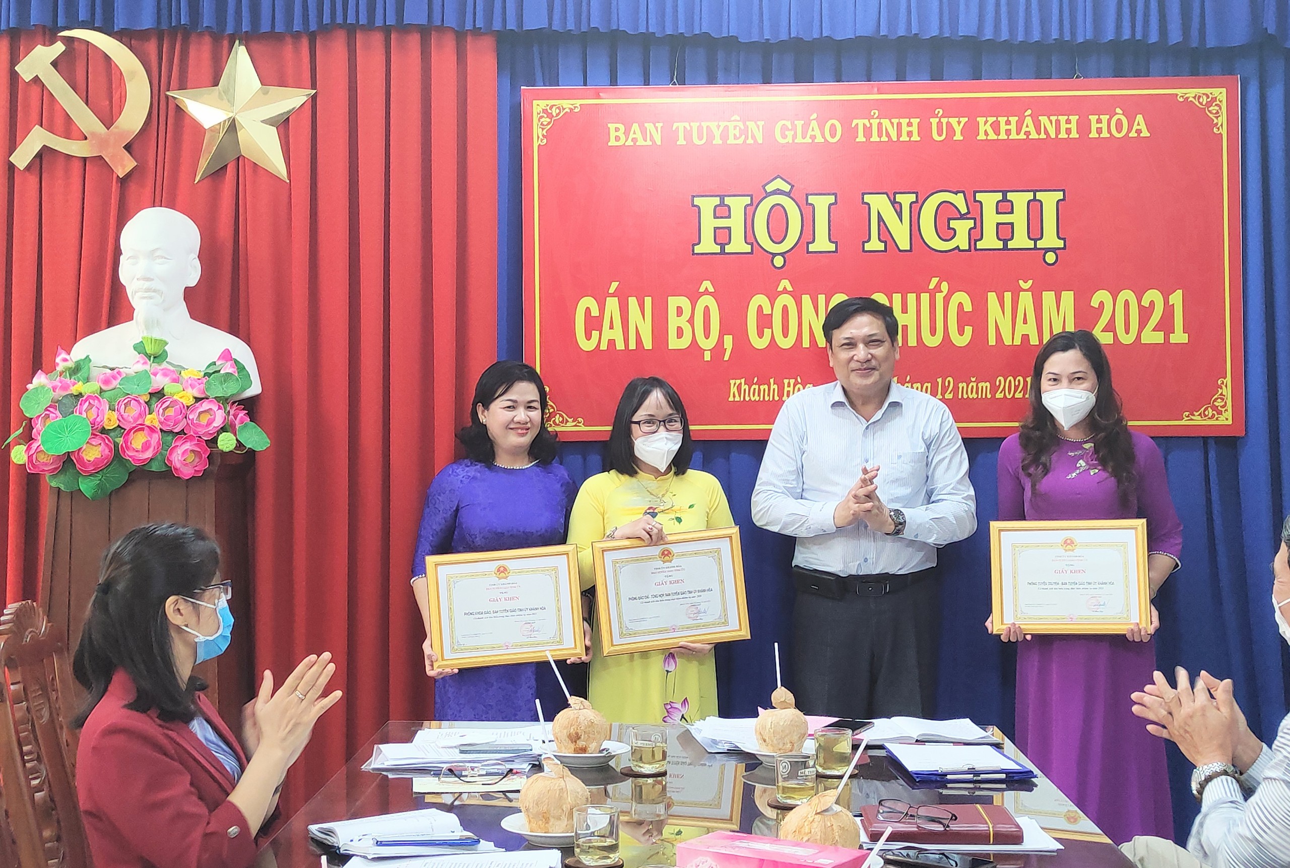 Hội nghị cán bộ, công chức Ban Tuyên giáo Tỉnh ủy năm 2021